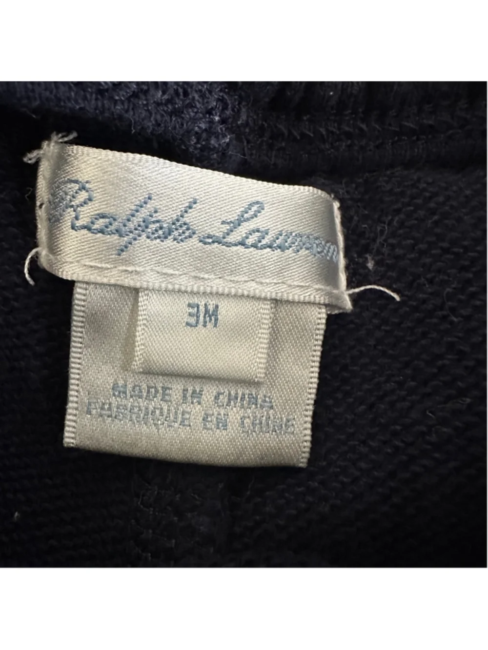 Ralph Lauren Baby Pants Bundle 3M Jeans Corduroy Joggers 3 Piece Lot